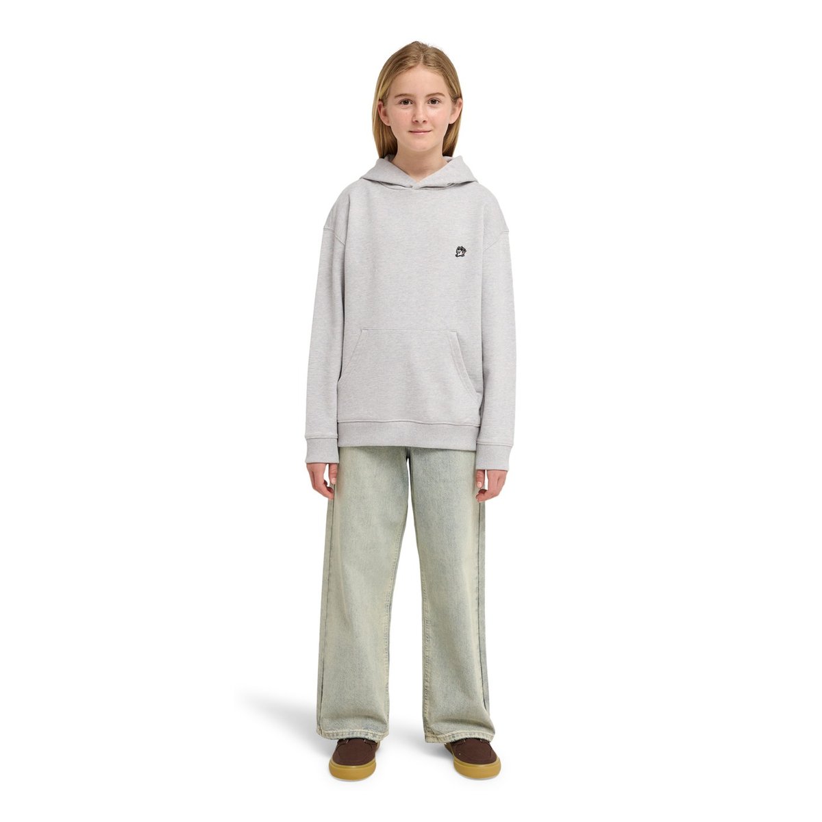 Sweat à capuche PIZZA gris mid grey heather, ELEMENT