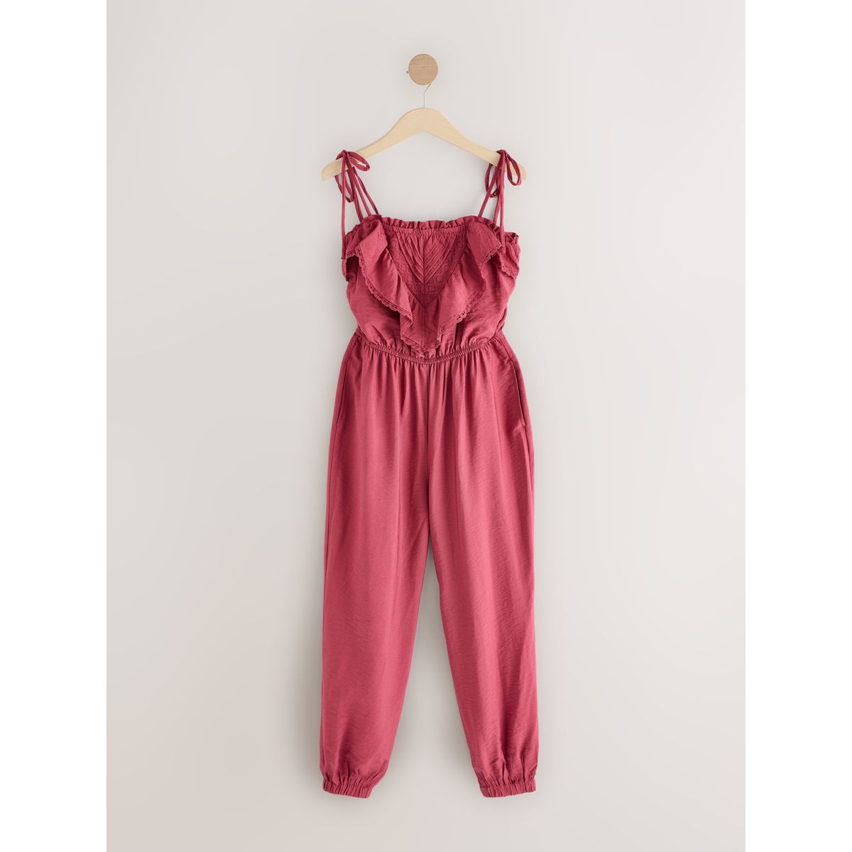 Combinaison bandeau harem rose, NEXT