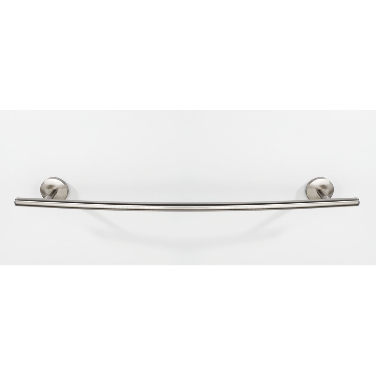 Barre porte-serviette murale CUBA argent mat, WENKO
