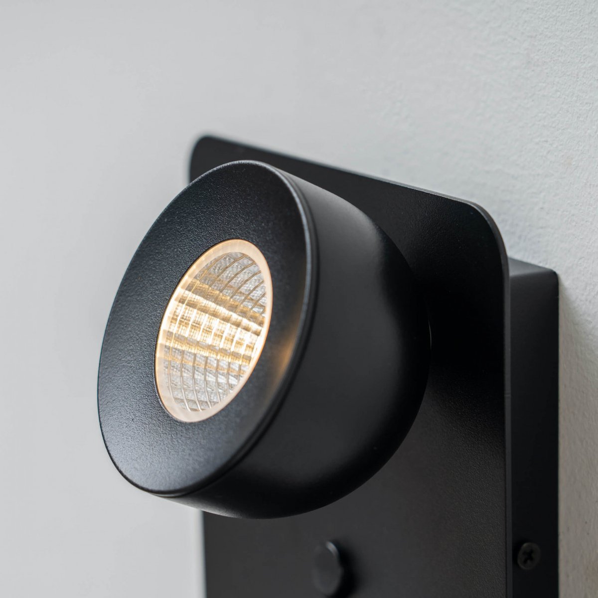 Applique liseuse noire avec USB - LYNGEN noir, KOSILUM