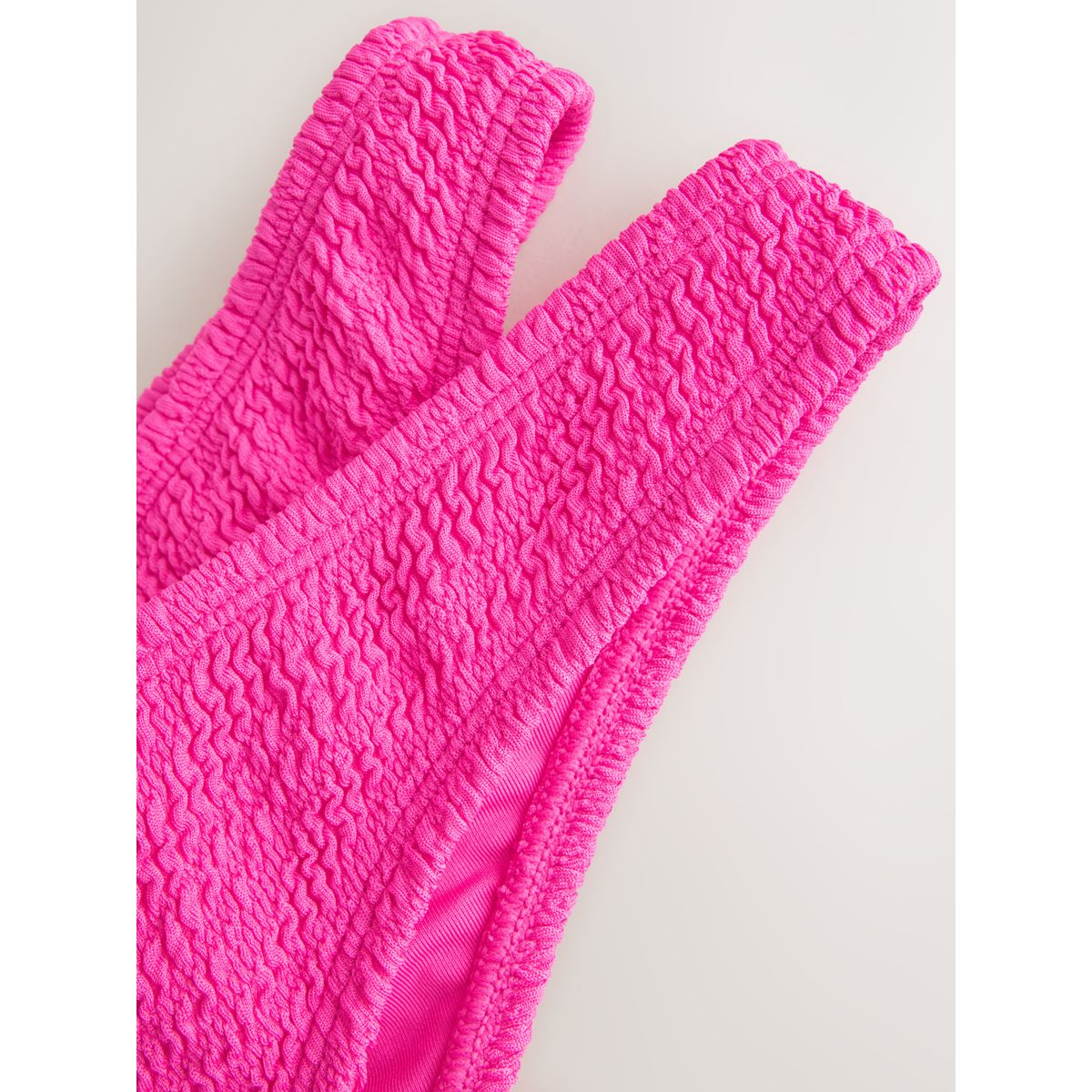 Bas de bikini effet froissé rose, NEXT