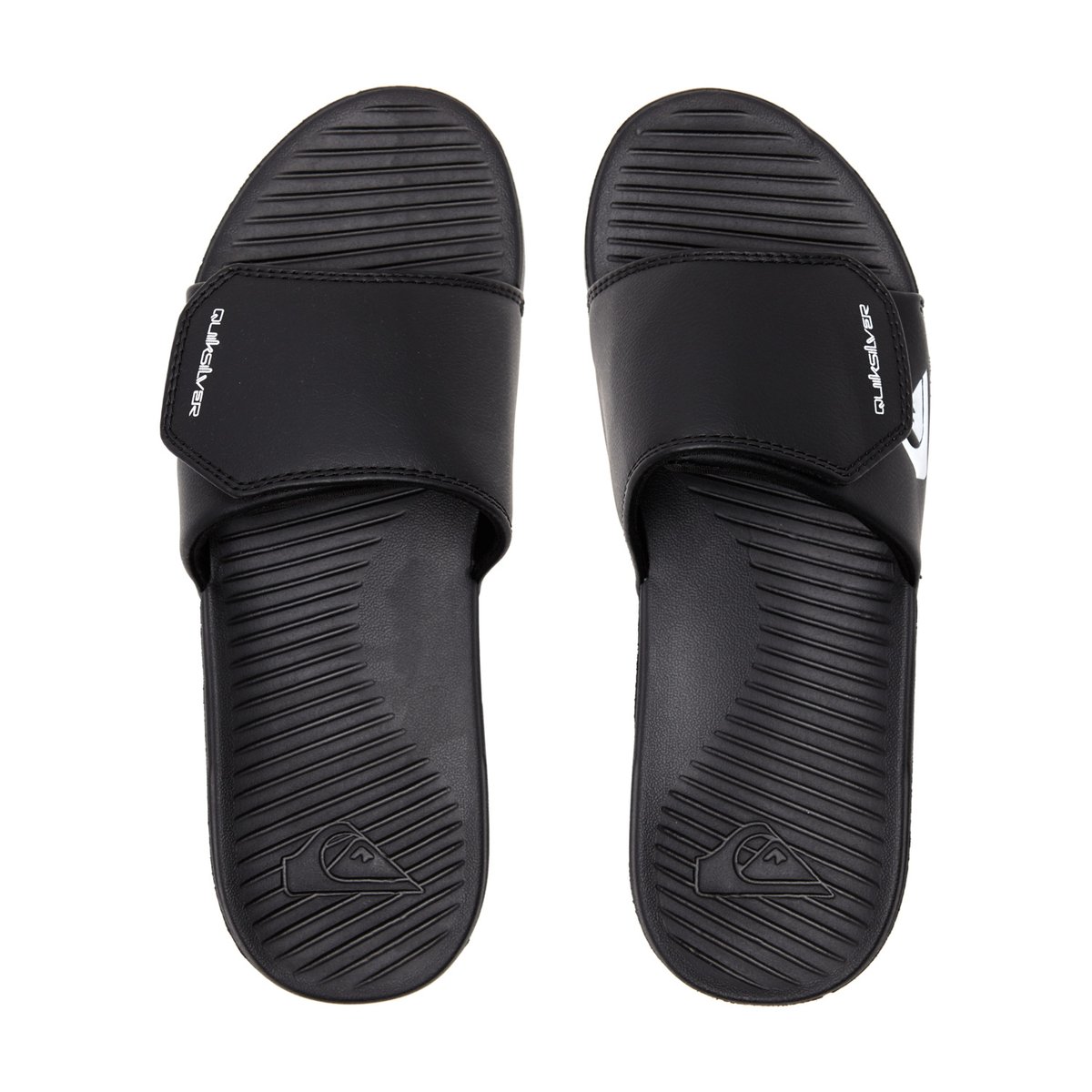 Claquettes réglables BRIGHT COAST noir black/white/black, QUIKSILVER