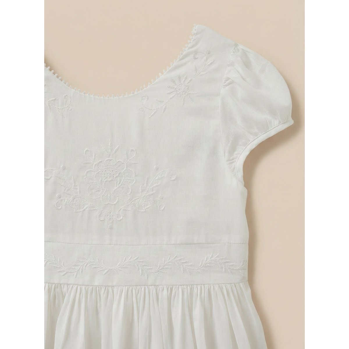 Robe Thelma - Collection Fêtes et Mariages blanc, CYRILLUS