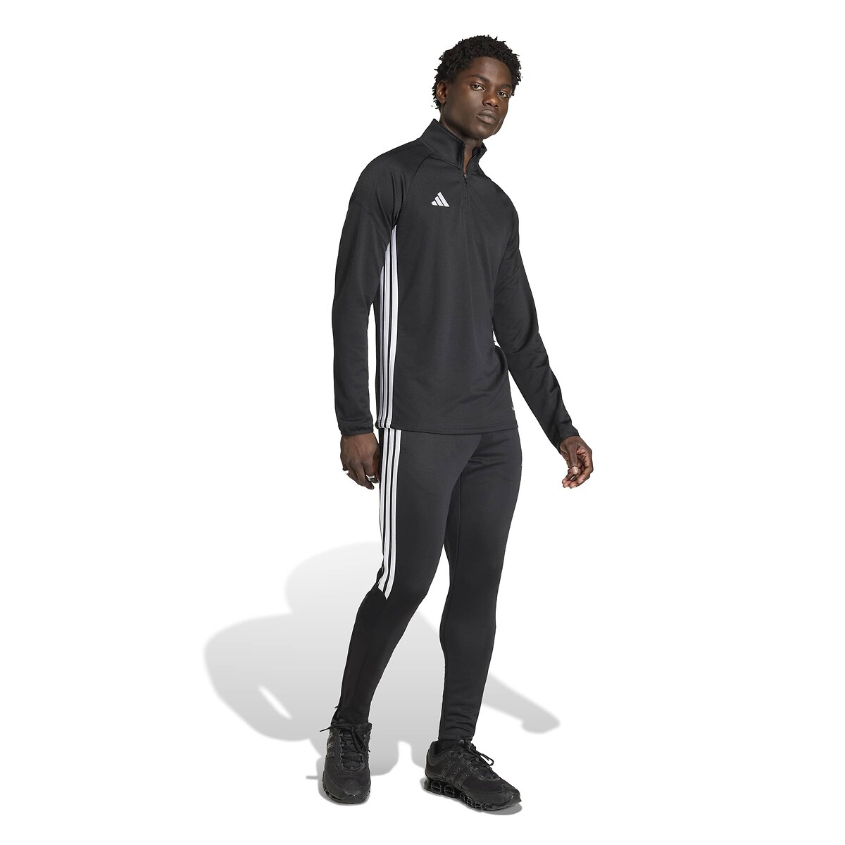 Tiro 26 Essentials Slim Fit Football Jacket black, adidas Performance
