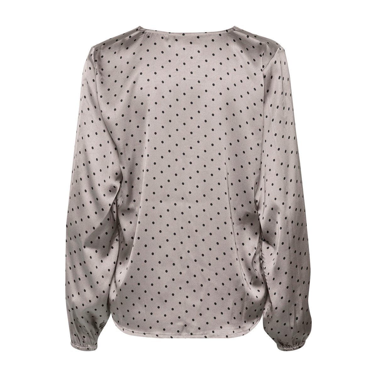 Sleeveless blouse gris/noir a pois steeple gray/black dot, KAFFE