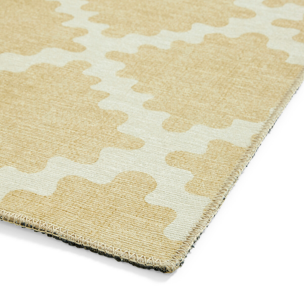 Swithland Washable Runner Rug wheat, SCION