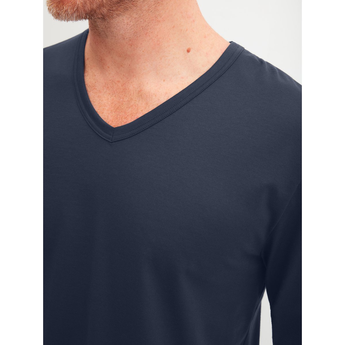 Pyjama manches longues Coton COTTON SPECIAL saphir bleu, CALIDA