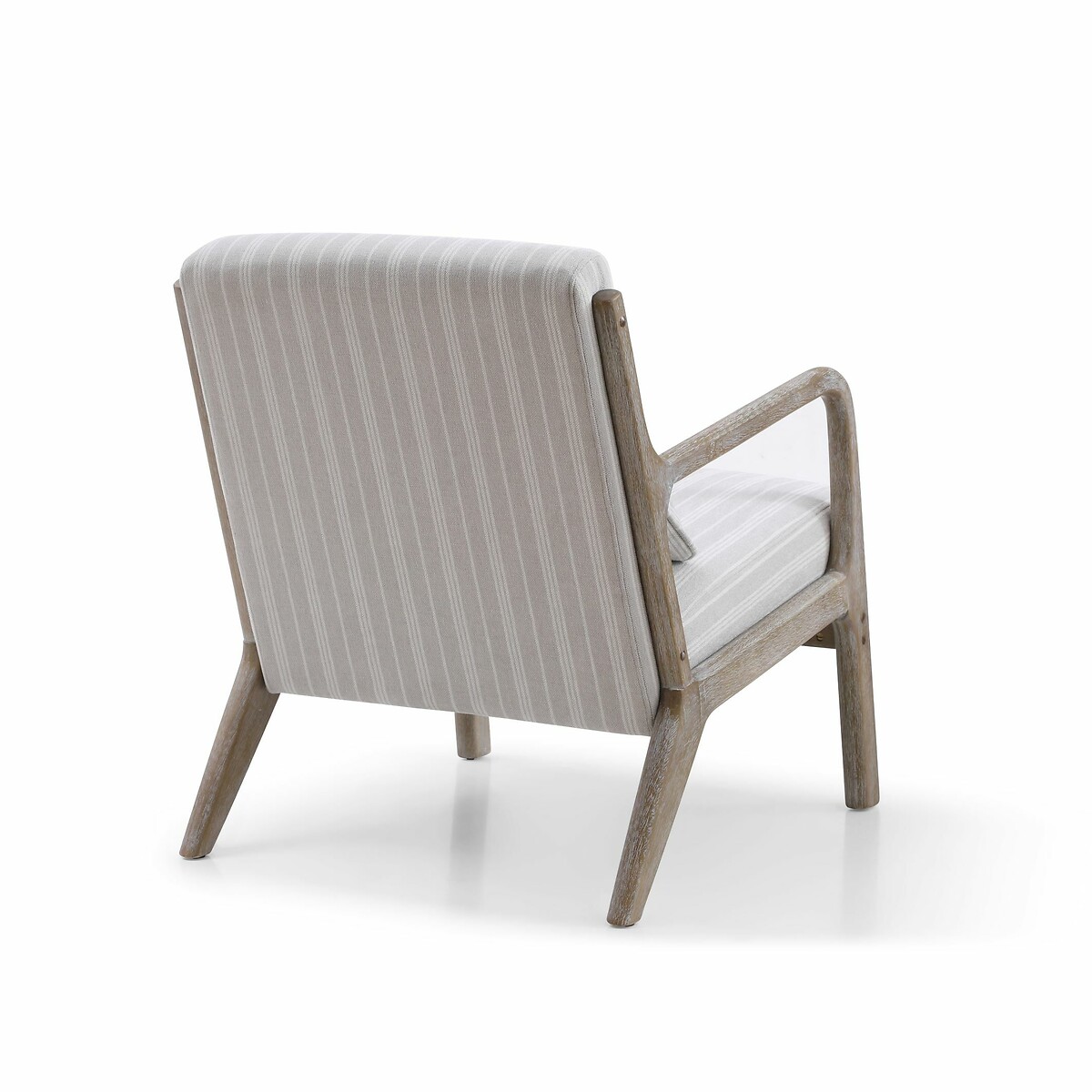 Ezra Chenille Stripe Armchair natural, SO'HOME
