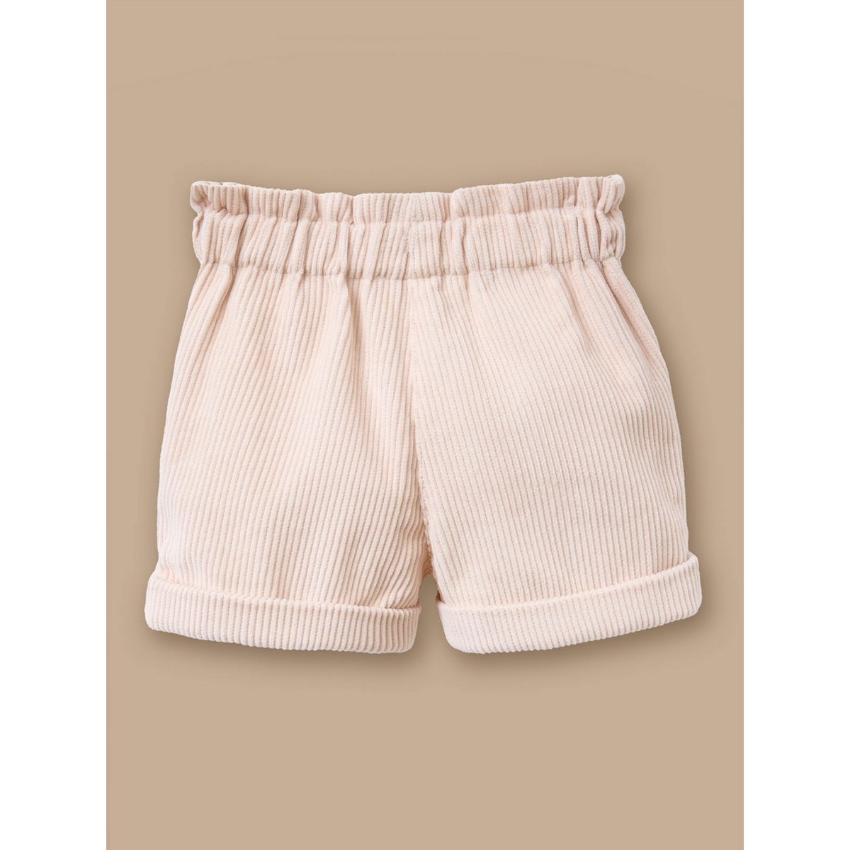 Short en velours vanille, CYRILLUS