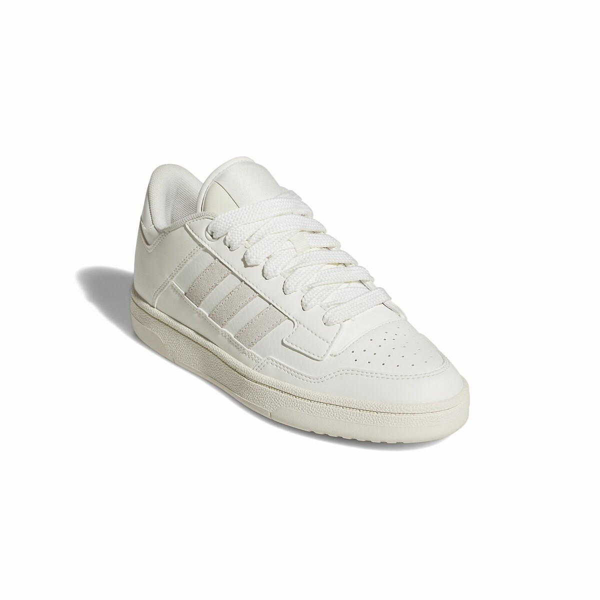 Kids Rapid Court Low Trainers in Leather off-white, ADIDAS SPORTSWEAR