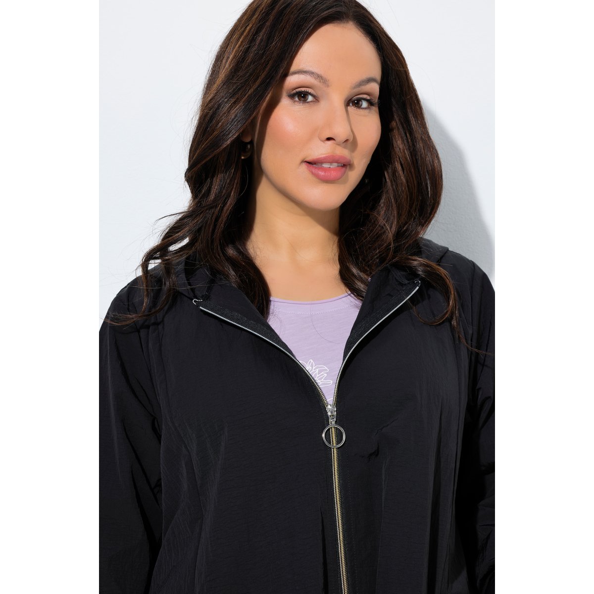 Parka d'été HYPRAR à capuche noir, ULLA POPKEN