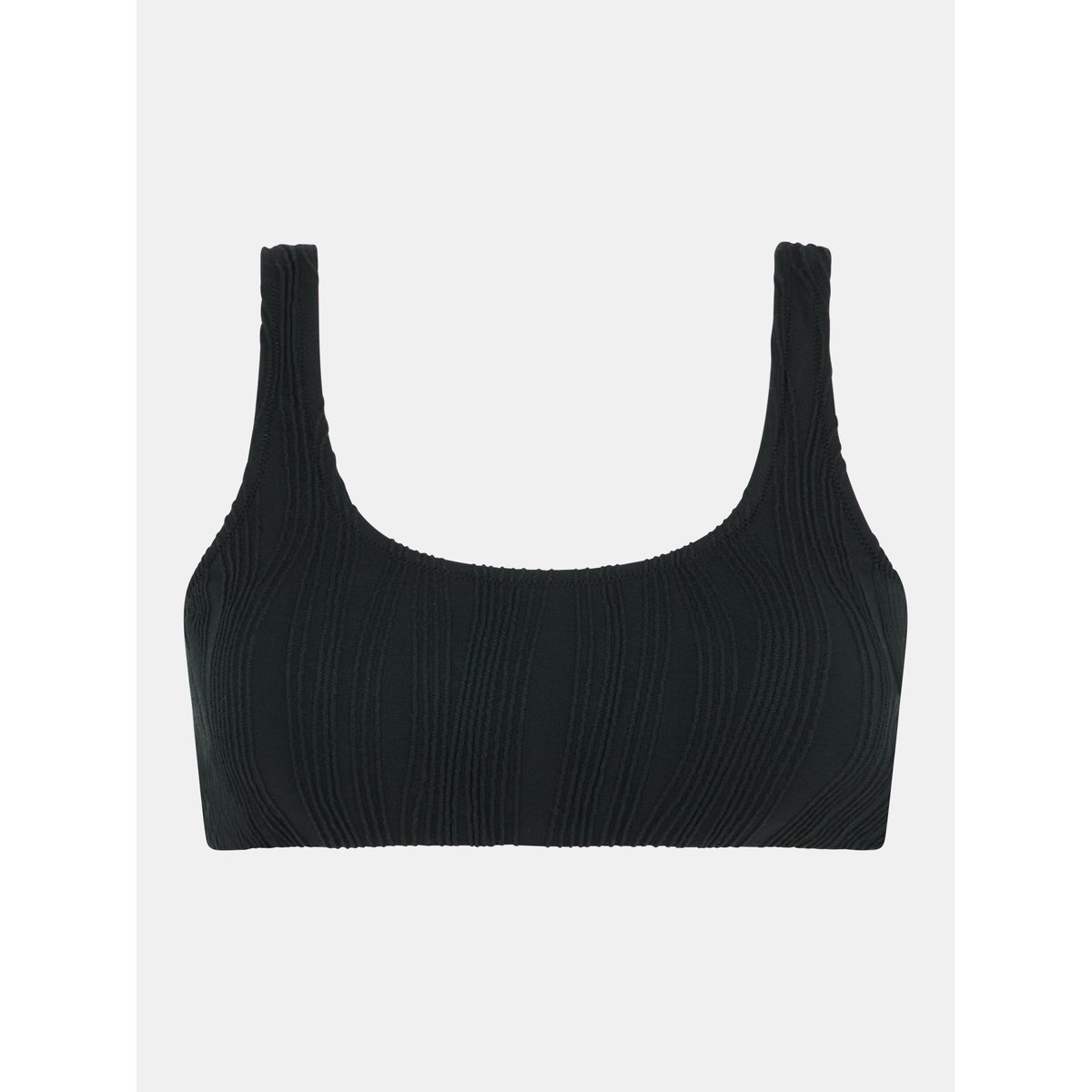 Haut de maillot de bain sans armature coques amovibles SWIM ONE SIZE noir, CHANTELLE PULP