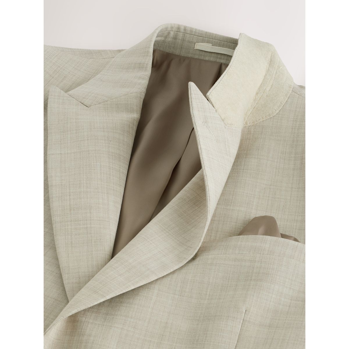 Veste de costume en laine mélangée n. premium naturel, NEXT