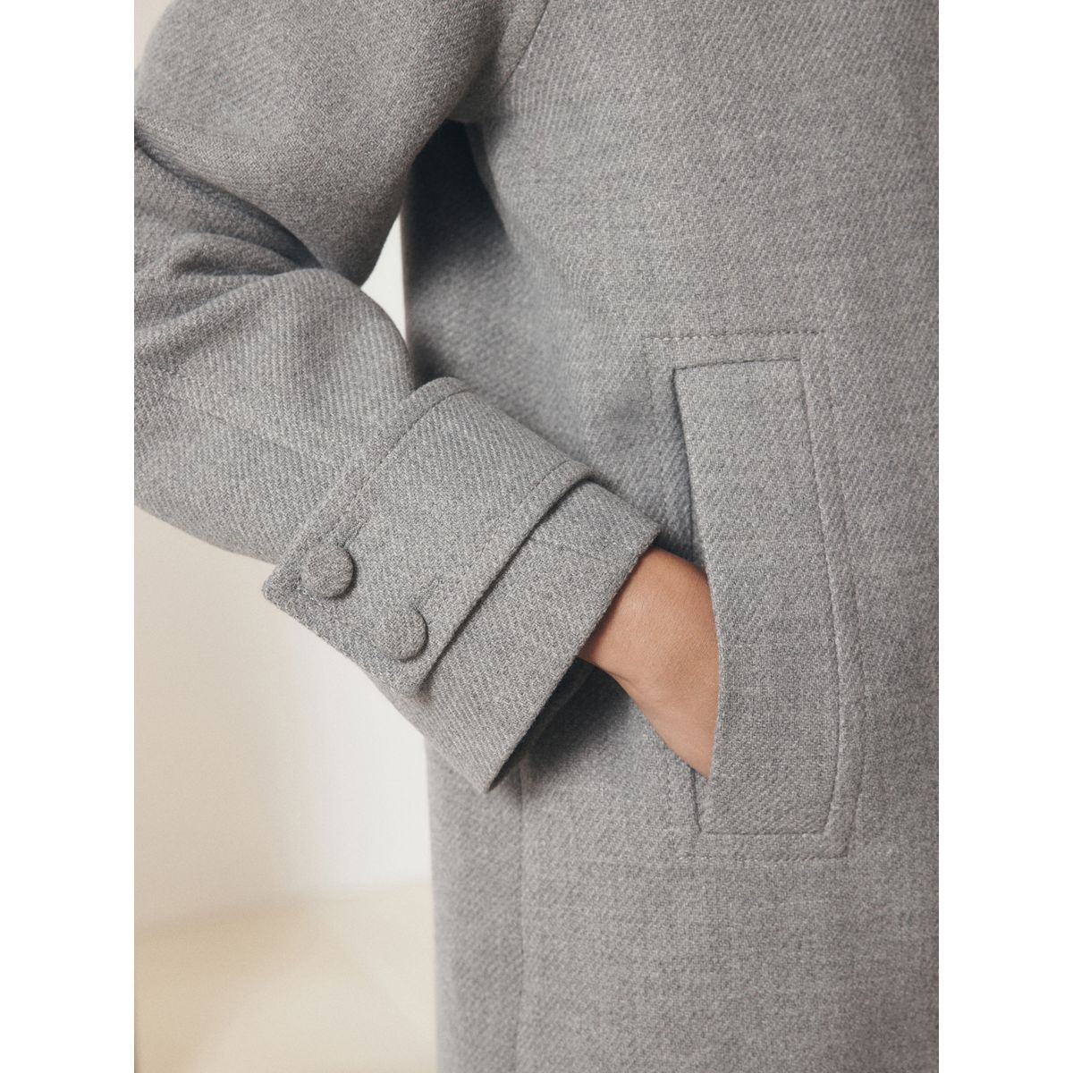 Manteau dolly classique gris, NEXT