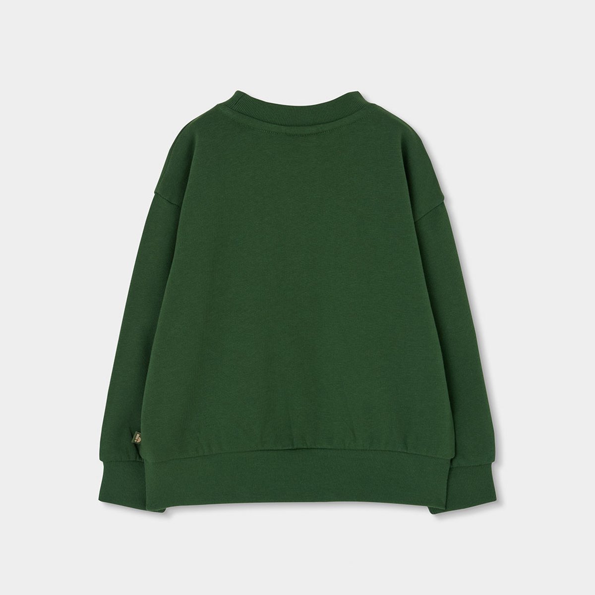 Ensemble garçon maille imprimé Think Green vert, BOBOLI