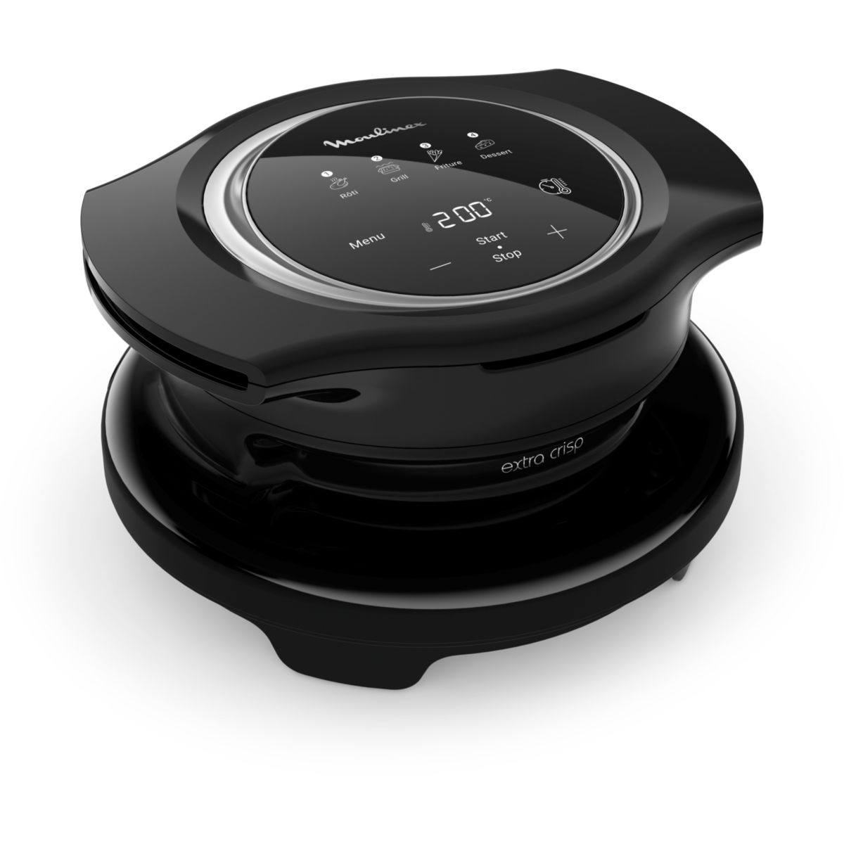 Couvercle Cookeo Extra Crisp EZ150800 noir, MOULINEX