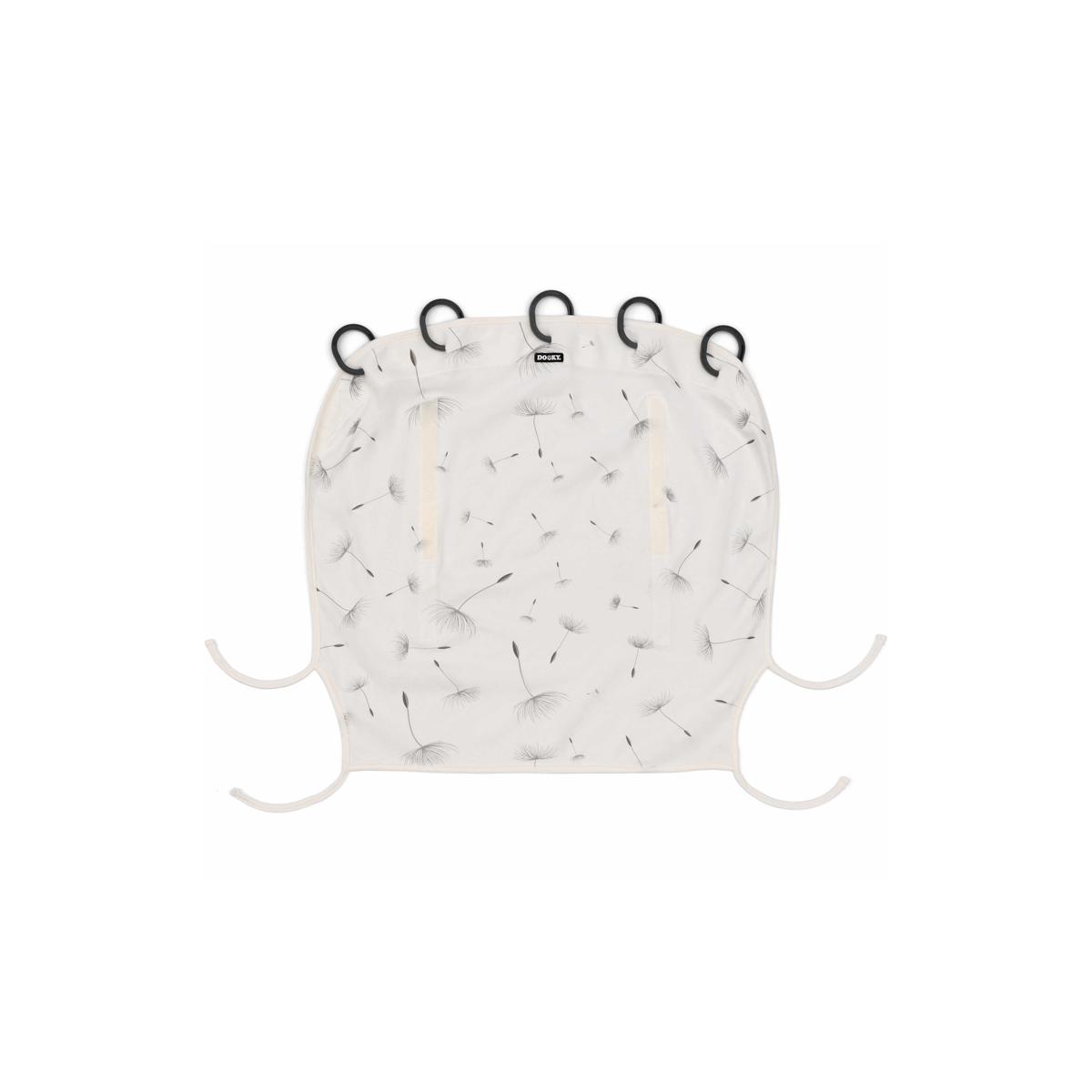 Pare-soleil universel blanc, gris, DOOKY