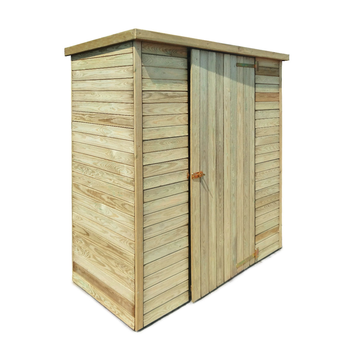 Abri de jardin en bois Marie 0.92 m² marron, CEMONJARDIN