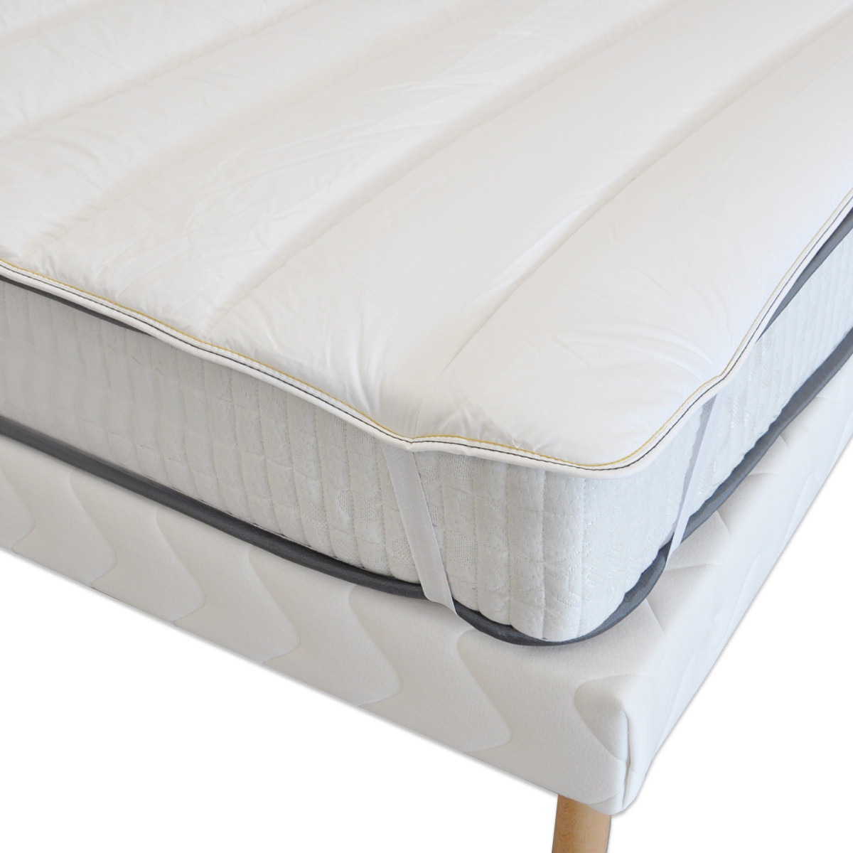 Surmatelas Greenfirst - Anti Punaises/Acariens blanc, TRADITION DES VOSGES