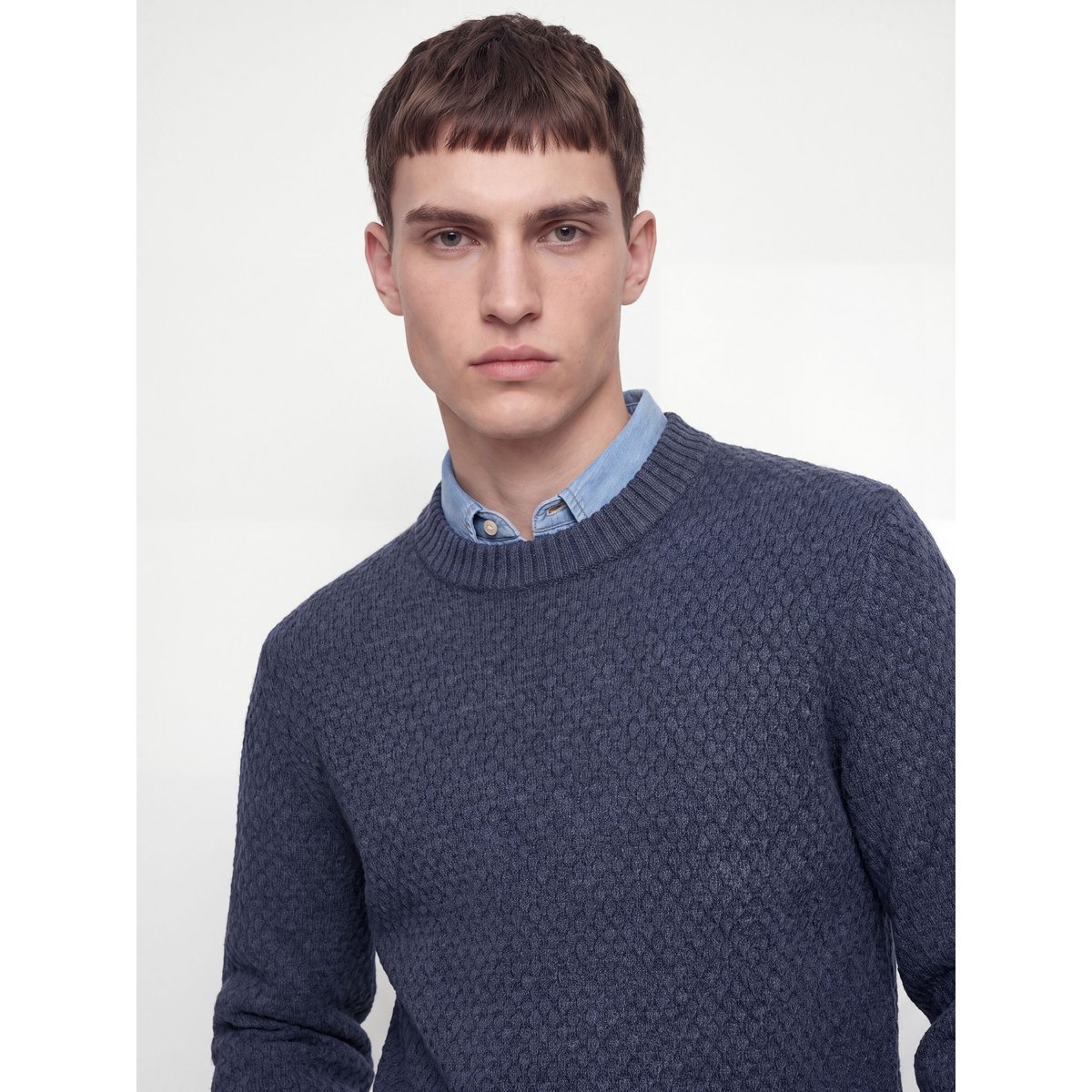 Pull En Maille navy blazer, JACK & JONES