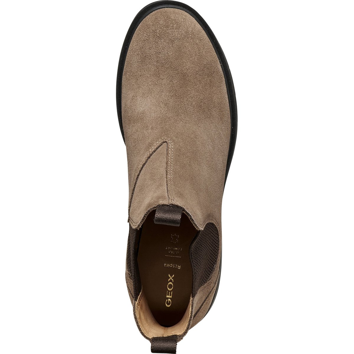 Bottines  D SPHERICA EC1 B taupe/marron, GEOX