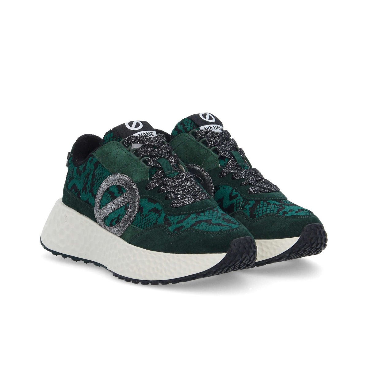 CARTER JOGGER W SNAKE KISS ÉMERAUDE - Collier orné de Cristaux Swarovski® inclus vert, NO NAME