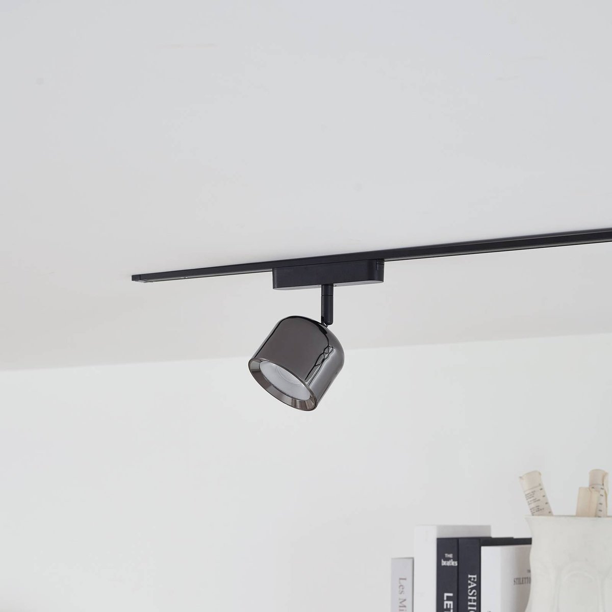 en aluminium moderneLED, Lumaro 48V gris, LINDBY