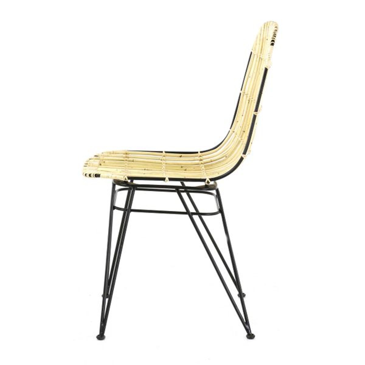 Chaise en rotin naturel, ZAGO