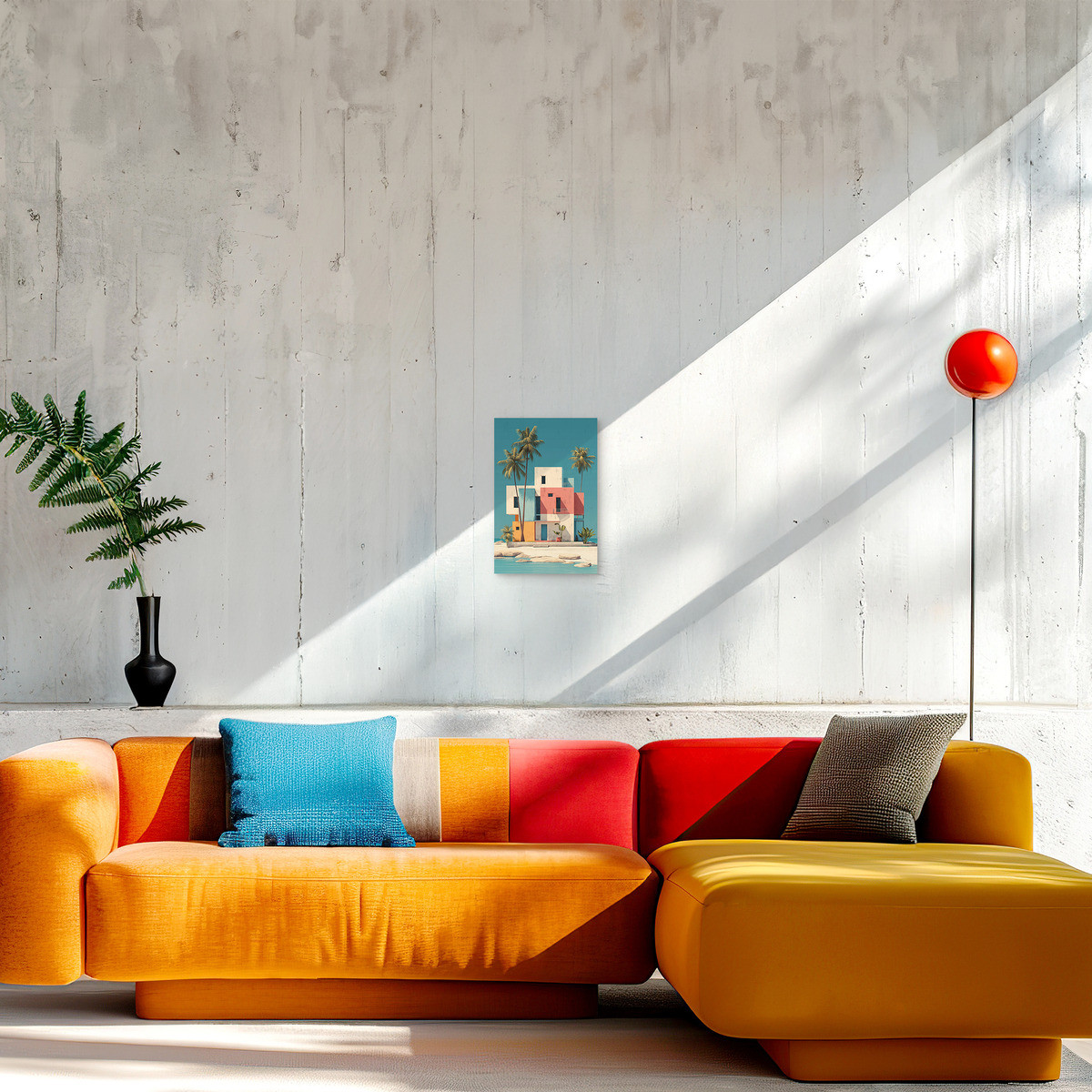 Tableau Sur Toile Bâtiment Design ARCHITECTURE tableaux sur toile-bleu, CEANOTHE