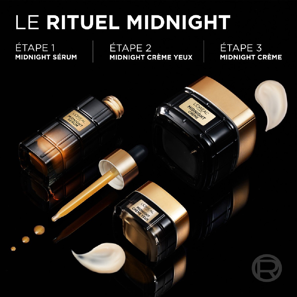 Crème Yeux Renaissance Cellulaire Midnight couleur unique, L'OREAL PARIS