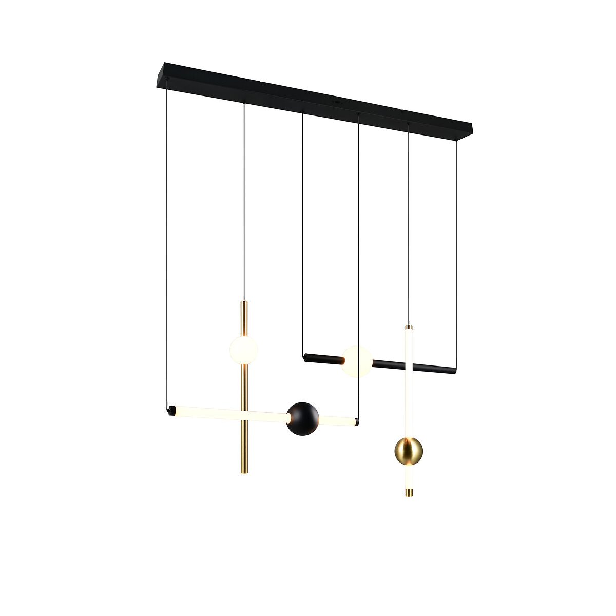 Suspensão Melita, da Trio Lighting preto , TRIO LIGHTING