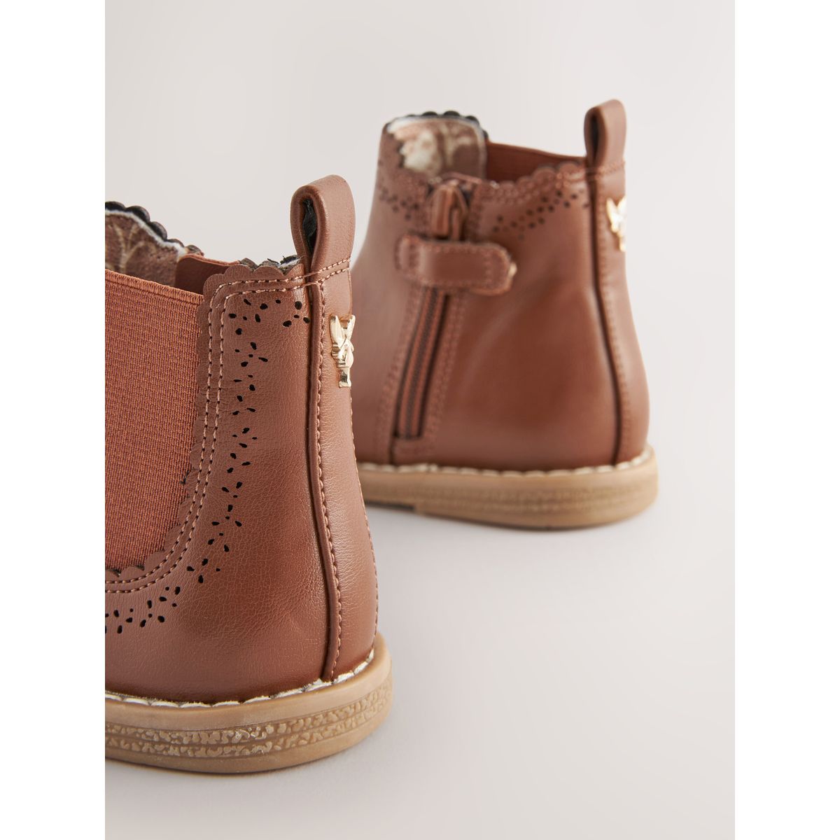Bottines chelsea marron fauve, NEXT
