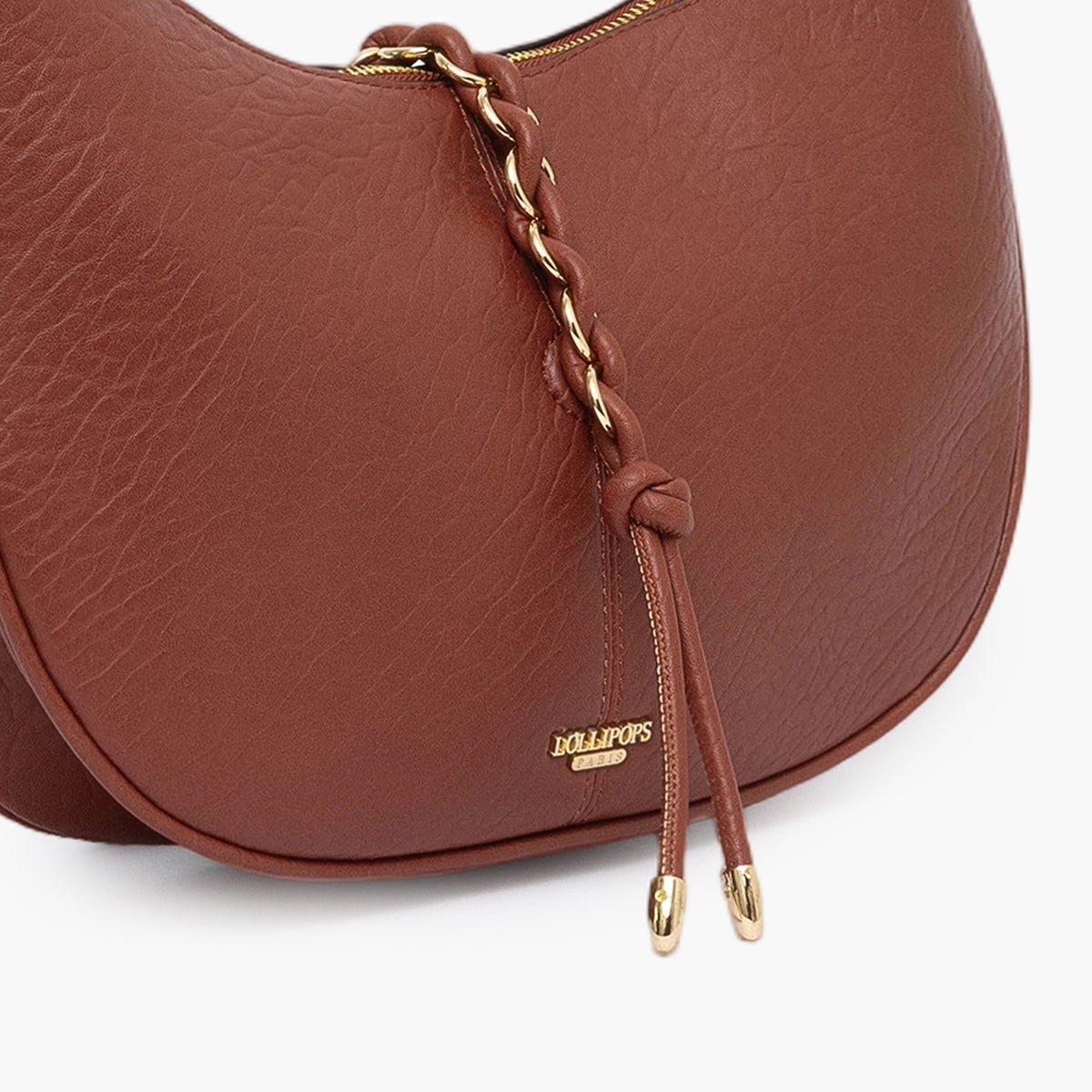 Sac hobo  Traicy doré,brique, LOLLIPOPS