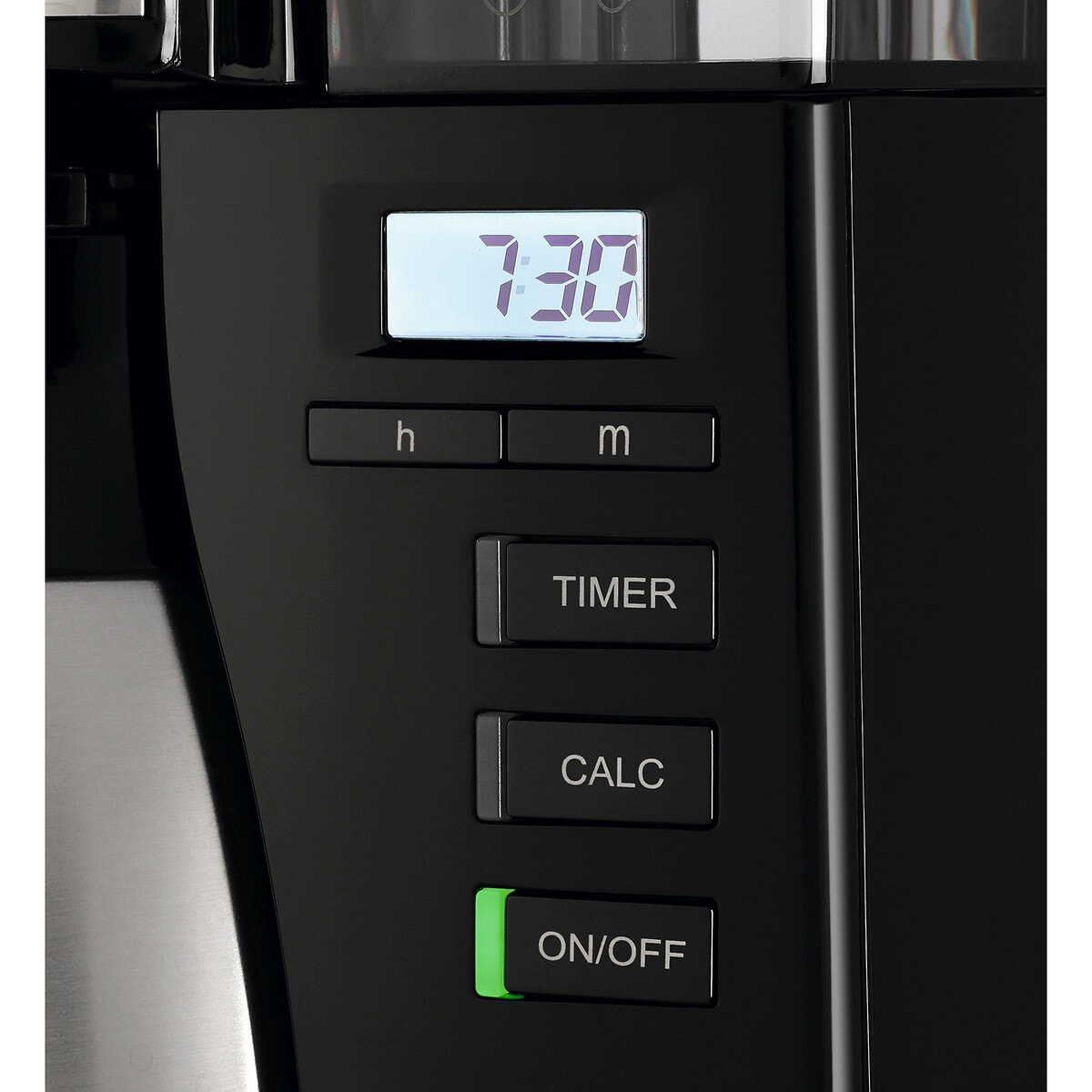 Cafetière filtre programmable Look Therm Timer noir/inox, MELITTA