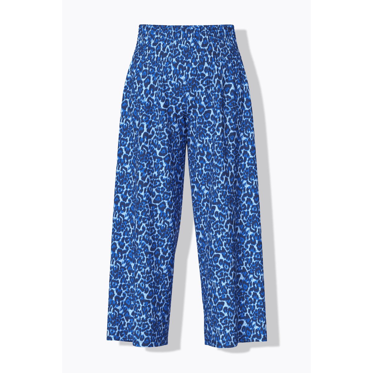 Pantalon Marlène, motif léopard bleu nuit, ULLA POPKEN