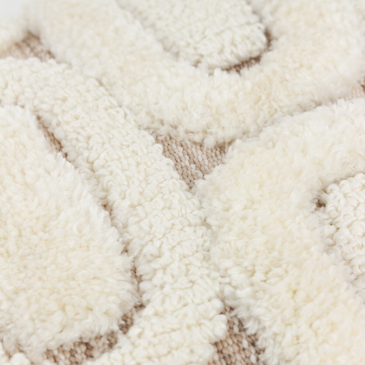 Fosse Tufted Filled Cushion natural, HÖEM