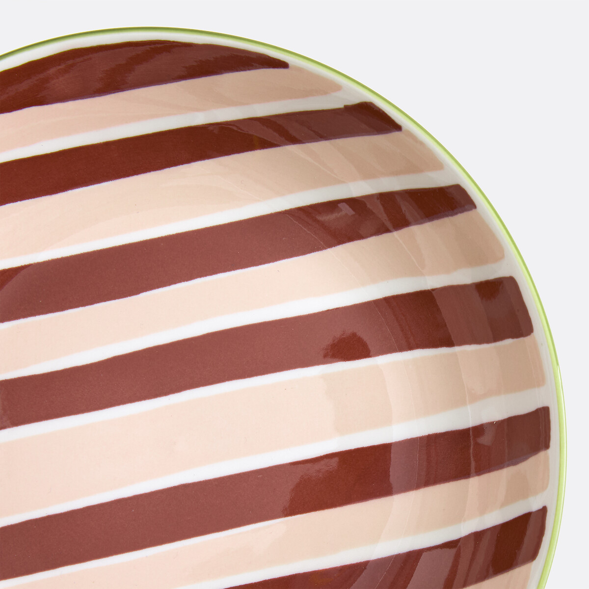 Service de table 18 pièces en porcelaine, FIGUE multicolore, LA REDOUTE INTERIEURS
