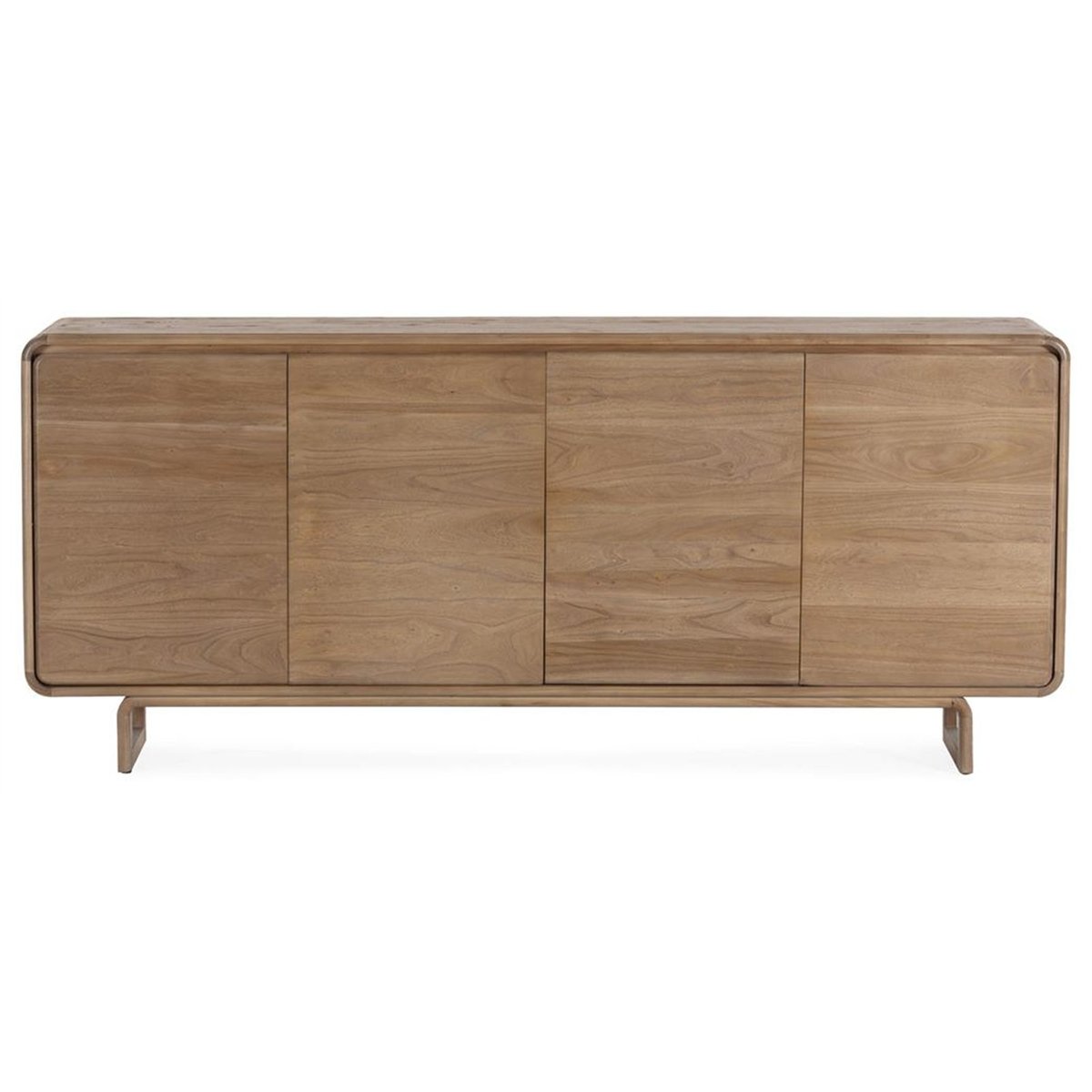 Buffet en bois d'orme massif marron antique, RECOLLECTION