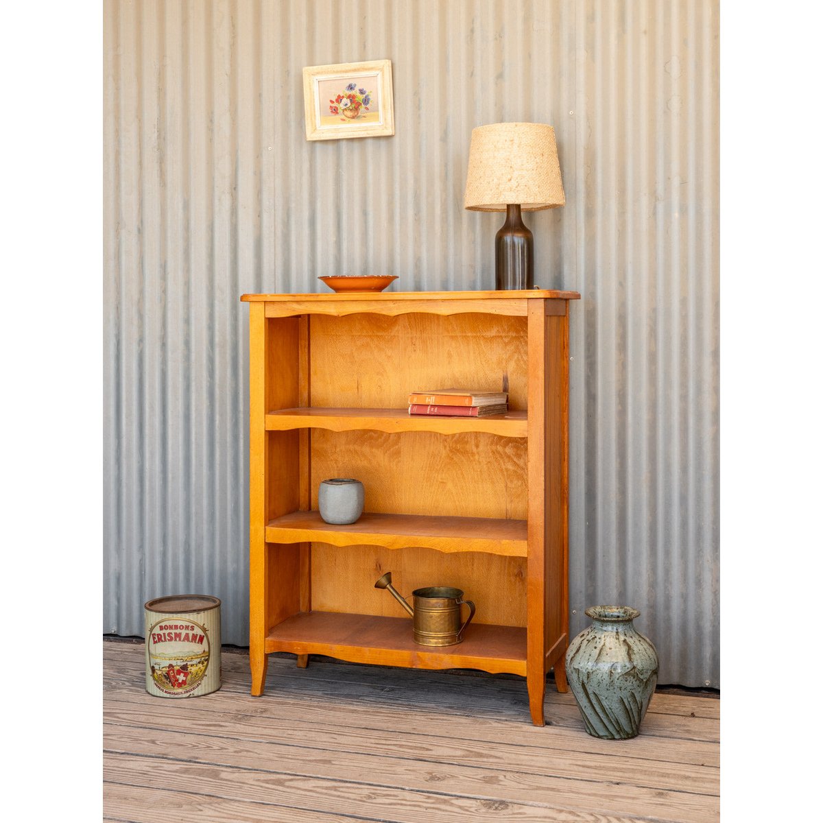 Étagère en bois Gaëlle N°1468 - Bon état bois clair, DEBONGOUT