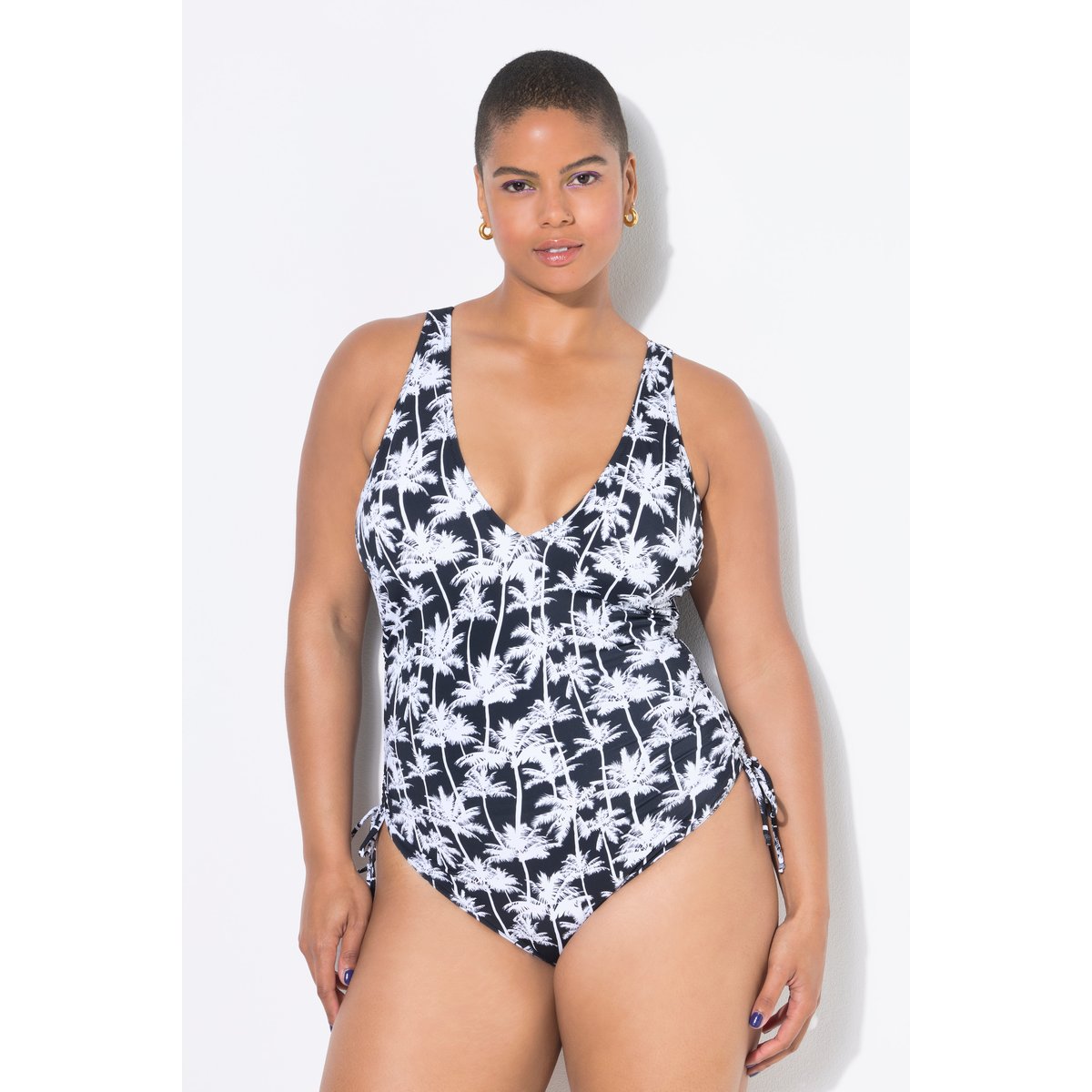 Maillot de bain à bonnets souples noir, STUDIO UNTOLD