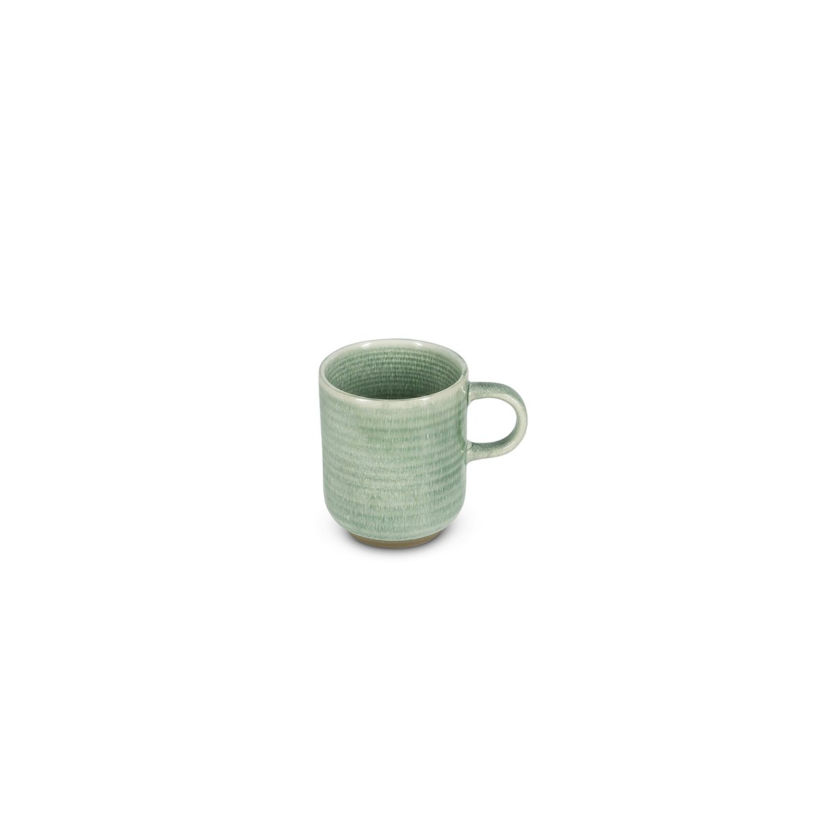 Lot de 4 tasses 12 cm CAMEO vert, SALT & PEPPER