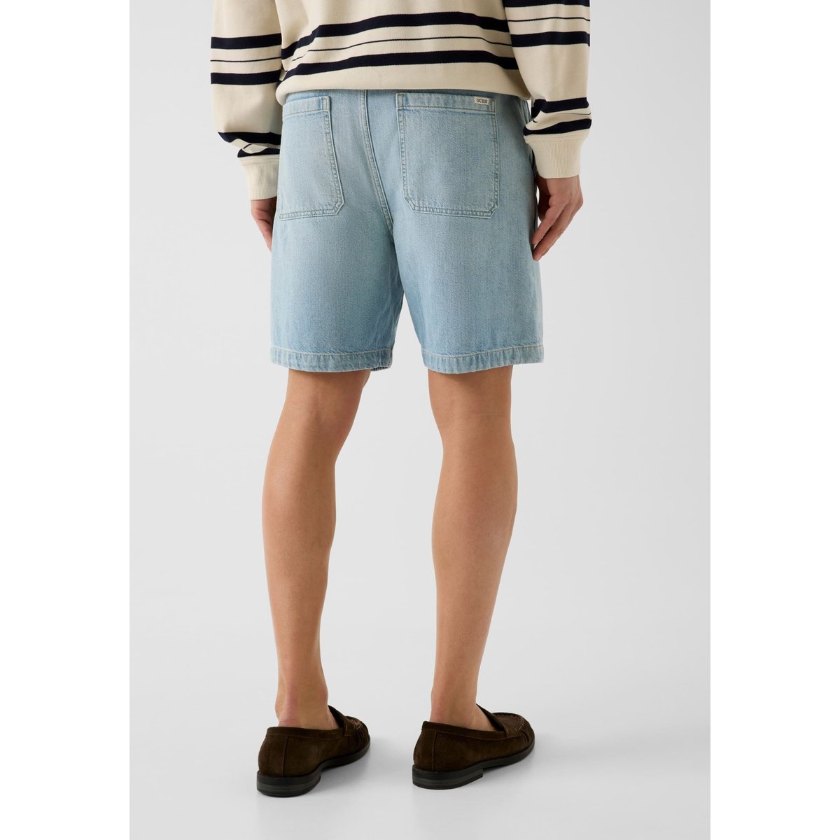 Short En Denim bleu clair, GUESS