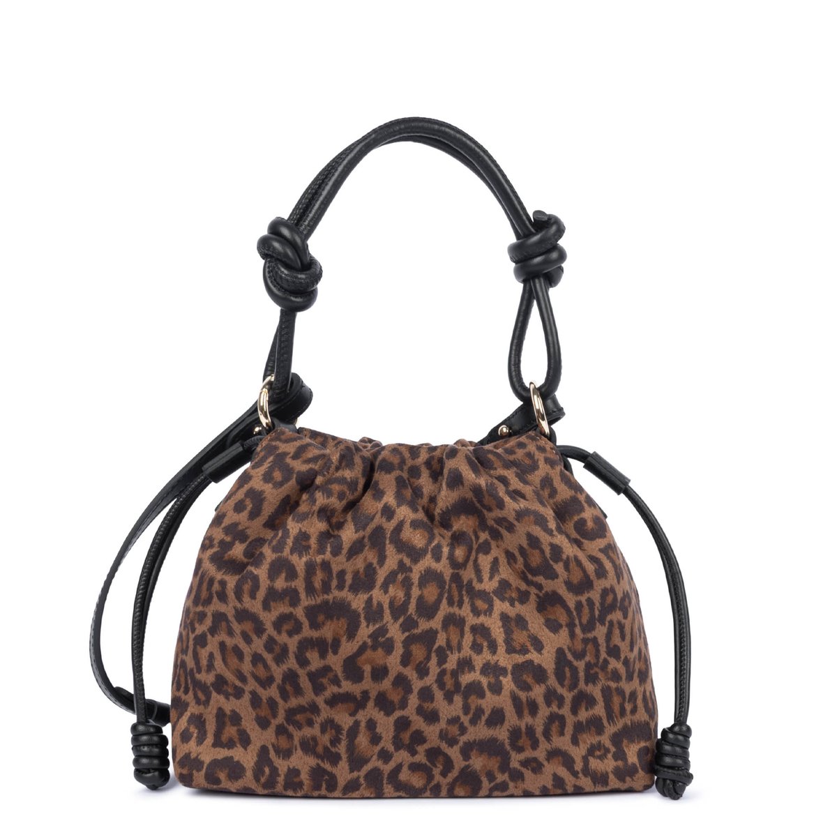 Sac besace JUNGLE marron léopard, LANCASTER