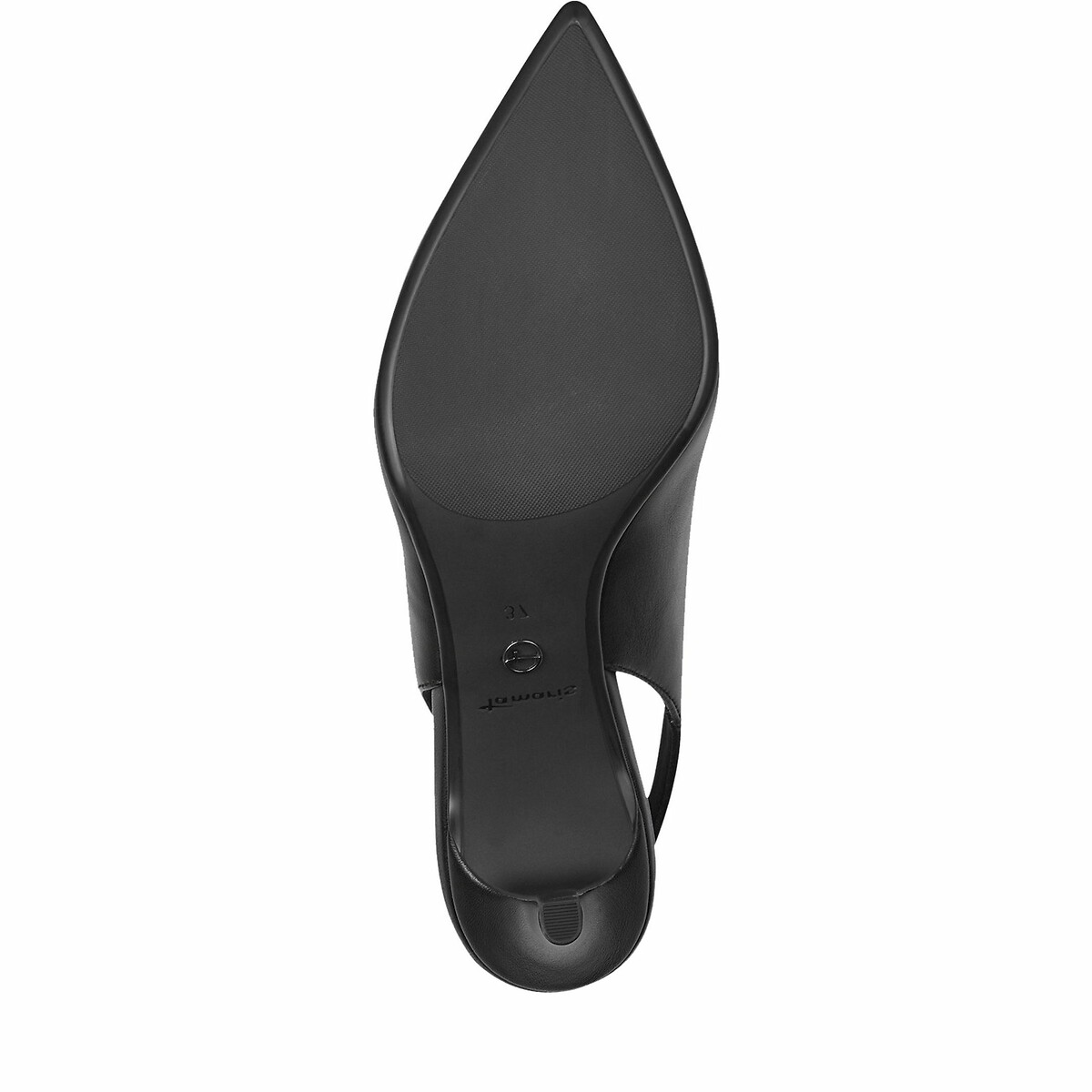 Escarpins slingback noir, TAMARIS