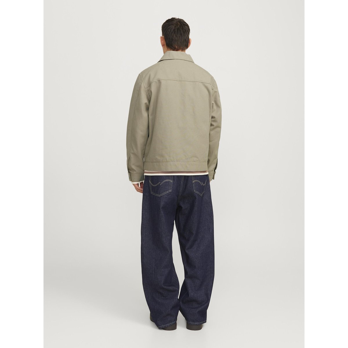 Veste Bomber silver sage, JACK & JONES