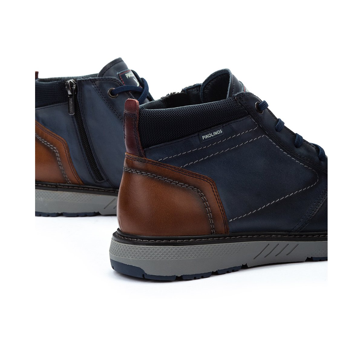 Bottines cuir Bilbao blue, PIKOLINOS