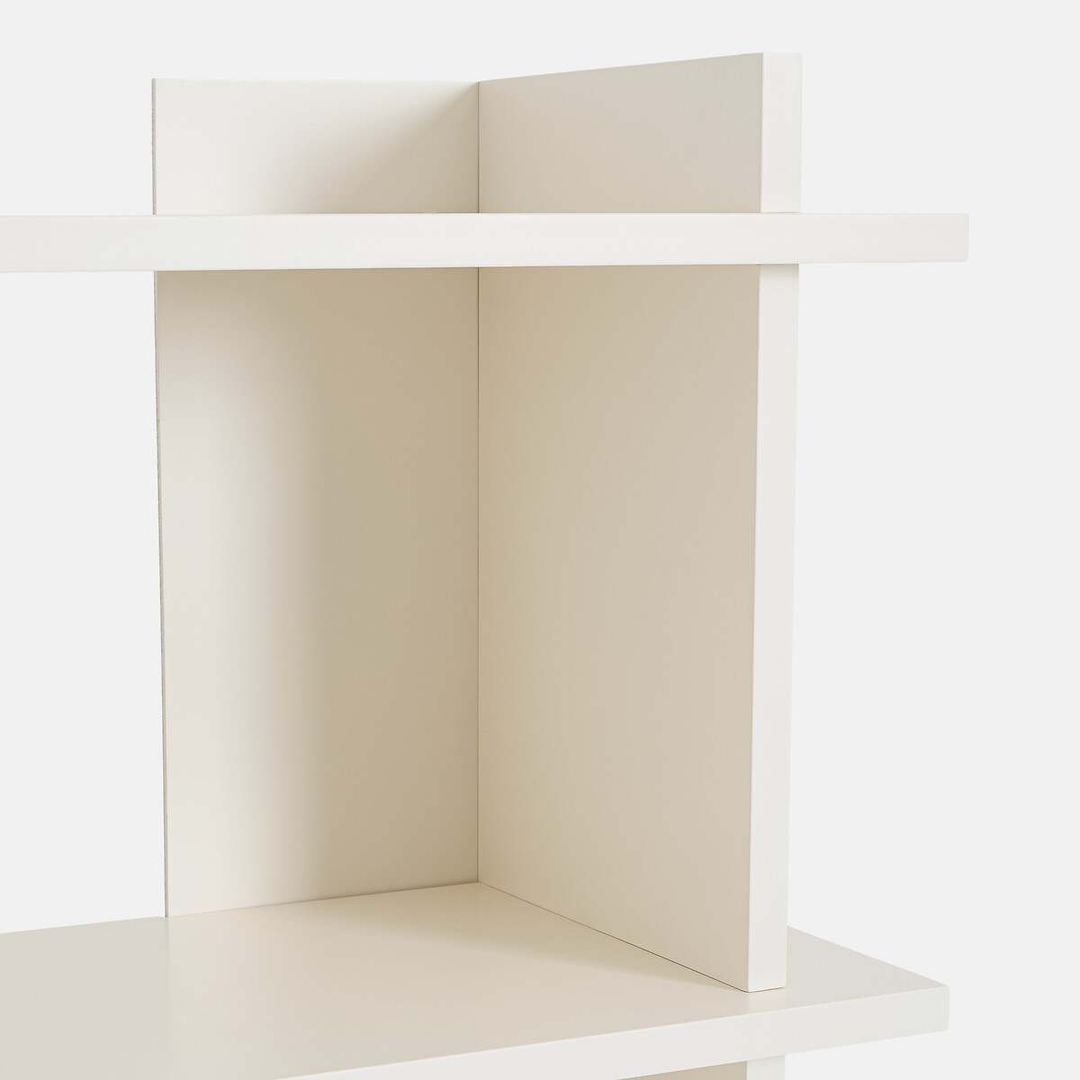 Libreria, 6 scomparti, 3 ante, altezza 180 cm, MILOR beige, LA REDOUTE INTERIEURS