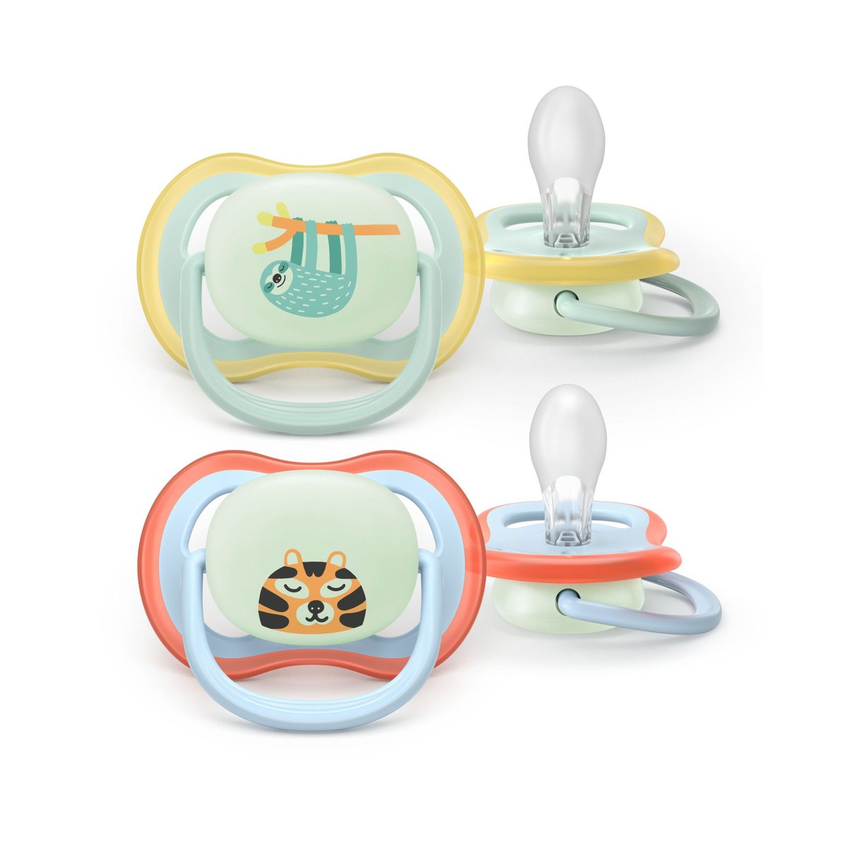 Lot de 2 sucettes Ultra Air multicolore, PHILIPS AVENT