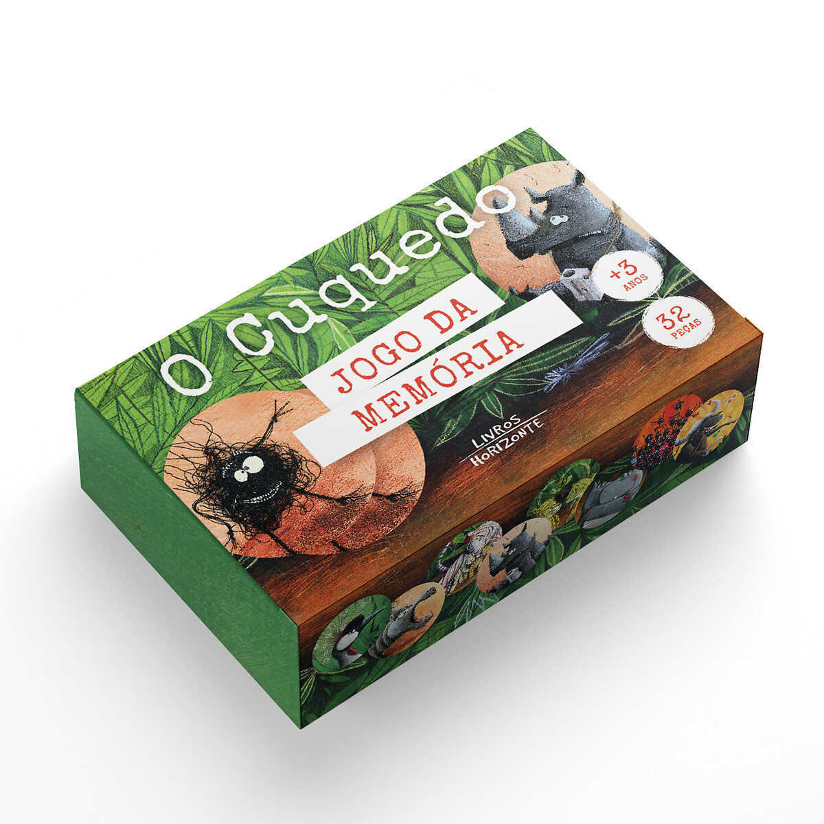 Jogo da Memória O Cuquedo multicolor, LIVROS HORIZONTE