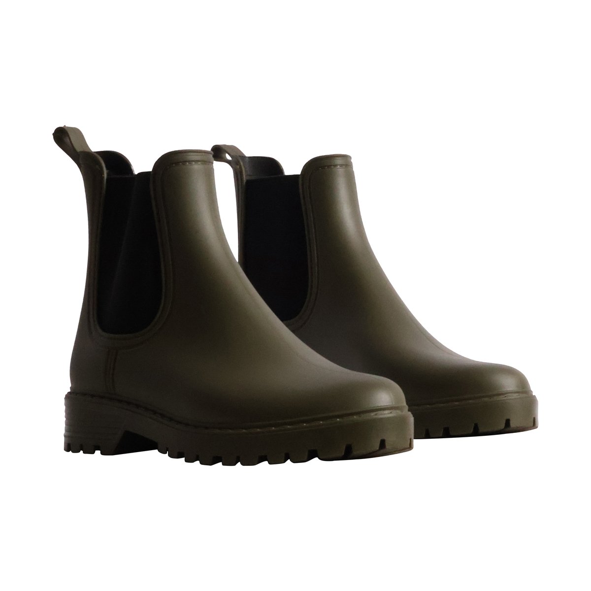 Bottines à Enfiler Ideal Shoes vert, ENZA NUCCI